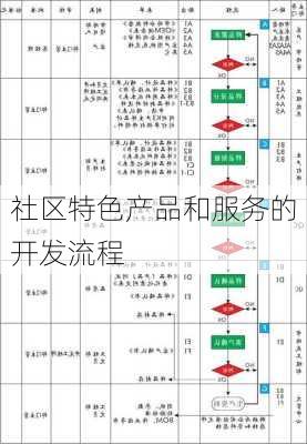 社区特色产品和服务的开发流程