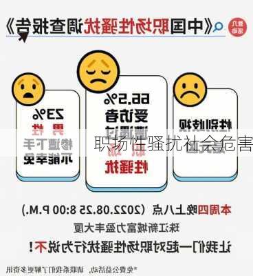 职场性骚扰社会危害