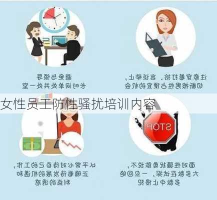 女性员工防性骚扰培训内容