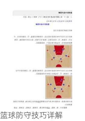 篮球防守技巧详解