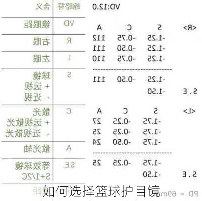 如何选择篮球护目镜