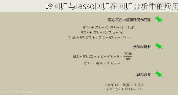 岭回归与lasso回归在回归分析中的应用