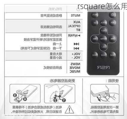 rsquare怎么用