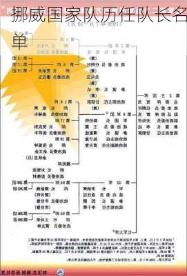 挪威国家队历任队长名单