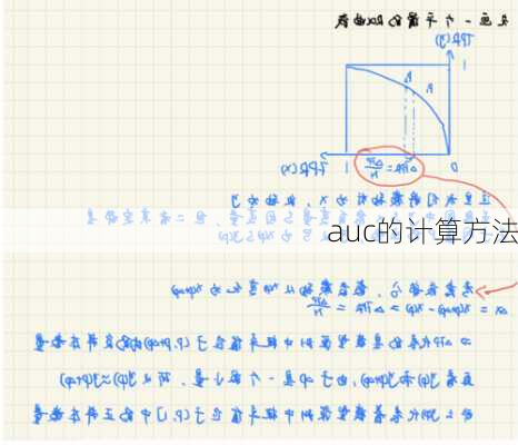 auc的计算方法