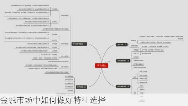 金融市场中如何做好特征选择