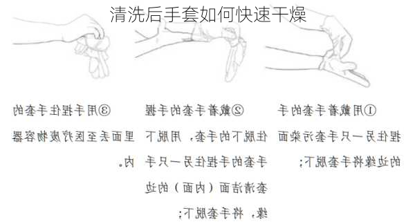 清洗后手套如何快速干燥