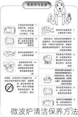 微波炉清洁保养方法