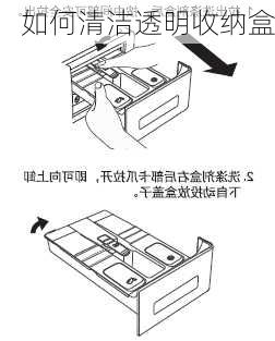 如何清洁透明收纳盒