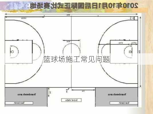 篮球场施工常见问题