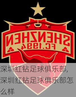 深圳红钻足球俱乐部,深圳红钻足球俱乐部怎么样