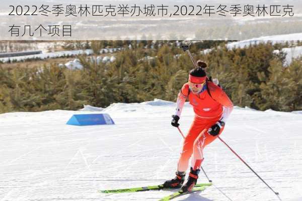 2022冬季奥林匹克举办城市,2022年冬季奥林匹克有几个项目