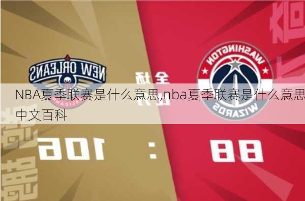 NBA夏季联赛是什么意思,nba夏季联赛是什么意思中文百科