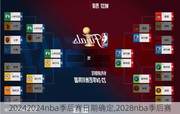 2024nba季后赛日期确定,2028nba季后赛