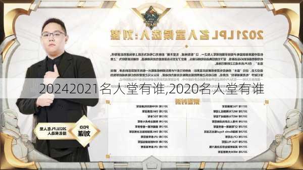 2021名人堂有谁,2020名人堂有谁