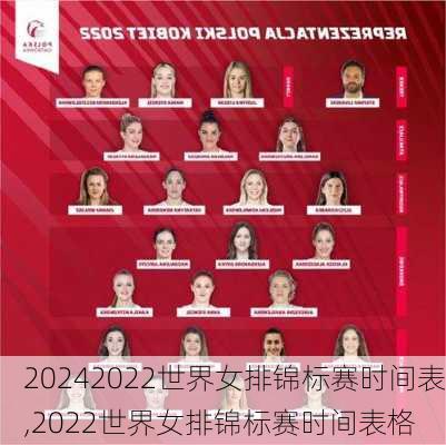 2022世界女排锦标赛时间表,2022世界女排锦标赛时间表格