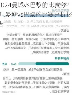 曼城vs巴黎的比赛分析,曼城vs巴黎的比赛分析报告