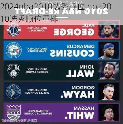 nba2010选秀顺位,nba2010选秀顺位重排