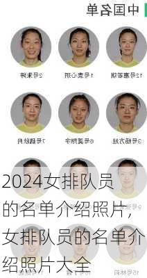 女排队员的名单介绍照片,女排队员的名单介绍照片大全