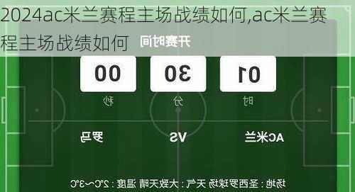 ac米兰赛程主场战绩如何,ac米兰赛程主场战绩如何