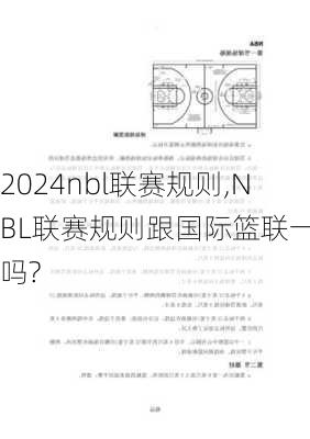 nbl联赛规则,NBL联赛规则跟国际篮联一样吗?