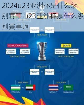 u23亚洲杯是什么级别赛事,u23亚洲杯是什么级别赛事啊