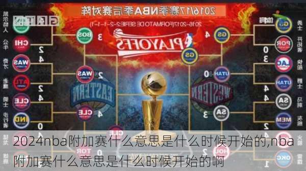 nba附加赛什么意思是什么时候开始的,nba附加赛什么意思是什么时候开始的啊