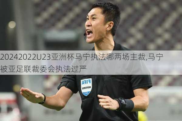 2022U23亚洲杯马宁执法哪两场主裁,马宁被亚足联裁委会执法过严