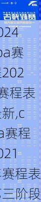 cba赛程2023赛程表最新,cba赛程2021年赛程表第三阶段