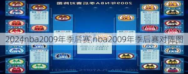 nba2009年季后赛,nba2009年季后赛对阵图