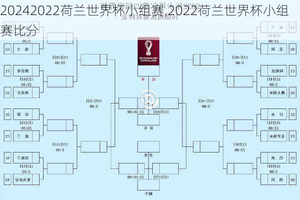 2022荷兰世界杯小组赛,2022荷兰世界杯小组赛比分