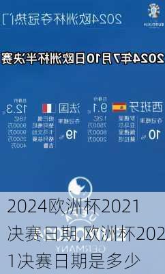 欧洲杯2021决赛日期,欧洲杯2021决赛日期是多少