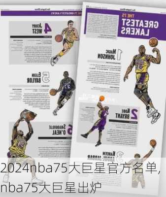 nba75大巨星官方名单,nba75大巨星出炉