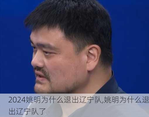 姚明为什么退出辽宁队,姚明为什么退出辽宁队了