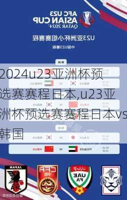 u23亚洲杯预选赛赛程日本,u23亚洲杯预选赛赛程日本vs韩国