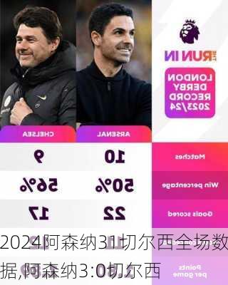 阿森纳31切尔西全场数据,阿森纳3:0切尔西