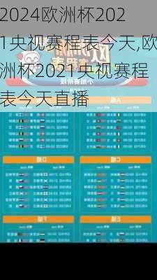 欧洲杯2021央视赛程表今天,欧洲杯2021央视赛程表今天直播