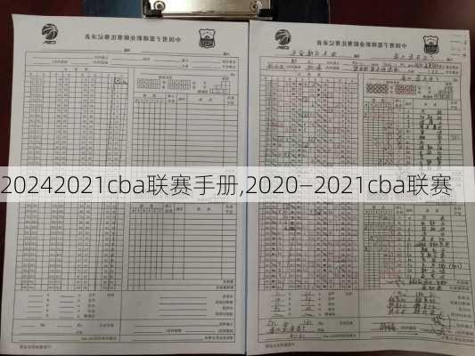 2021cba联赛手册,2020—2021cba联赛