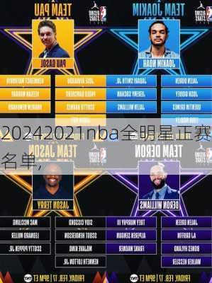 2021nba全明星正赛名单,