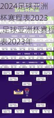 足球亚洲杯赛程表2023,足球亚洲杯赛程表2023年