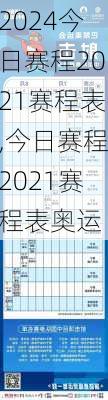 今日赛程2021赛程表,今日赛程2021赛程表奥运