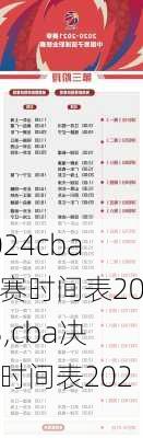 cba决赛时间表2023,cba决赛时间表2025